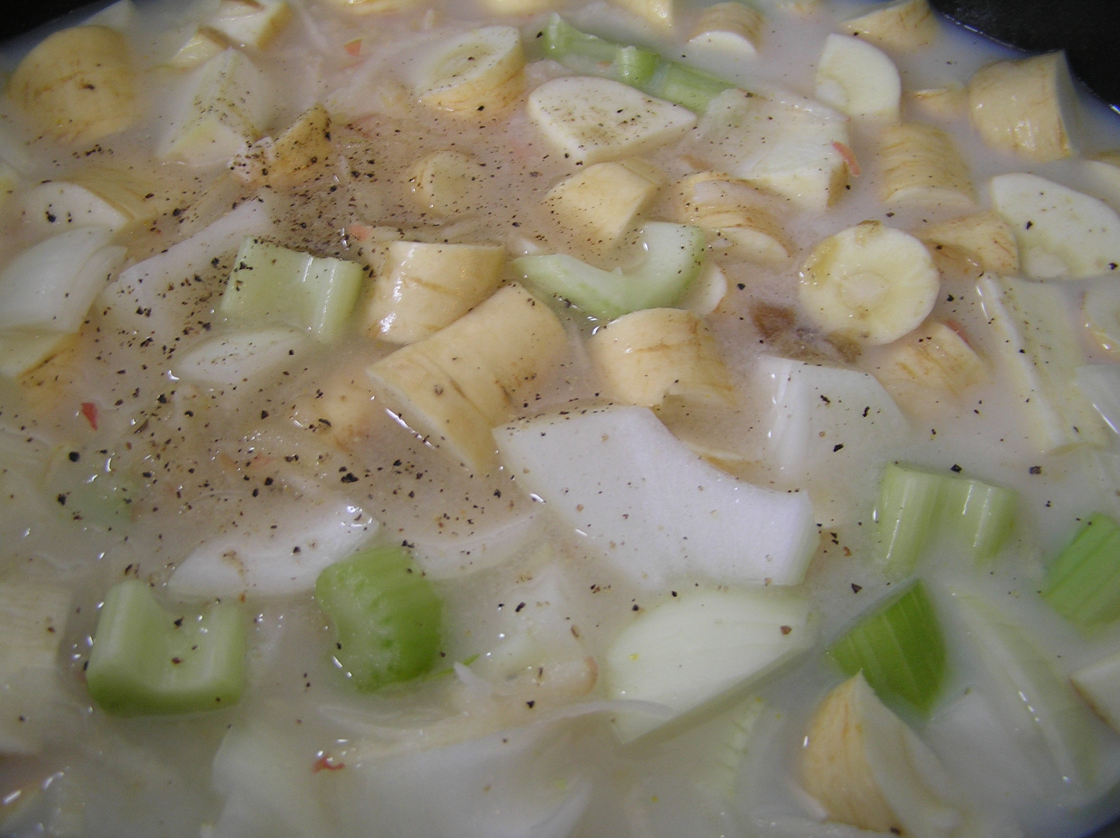 Parsnip Soup with Crispy Pancetta the zen of slow cooking