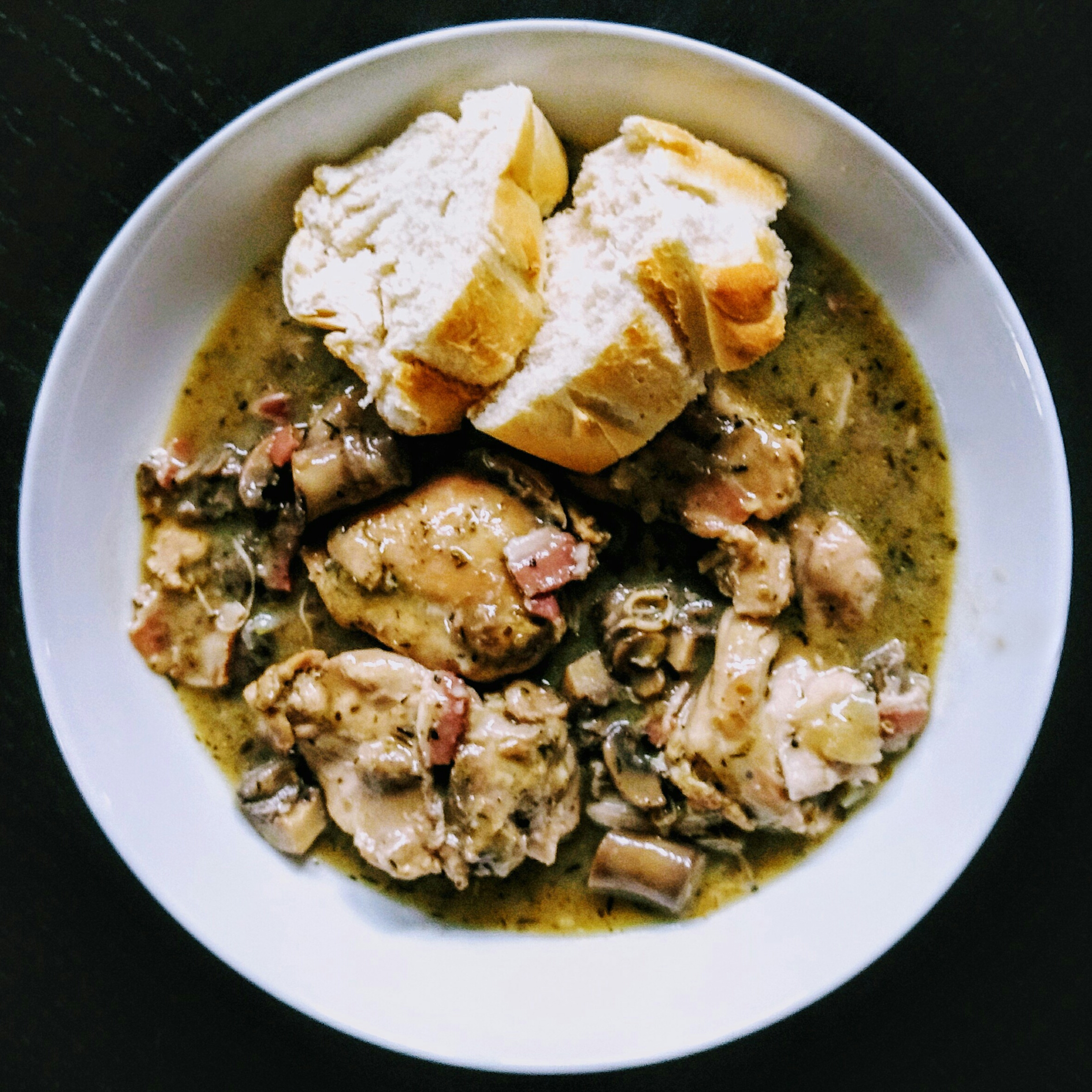 Summer Coq Au Riesling | the zen of slow cooking