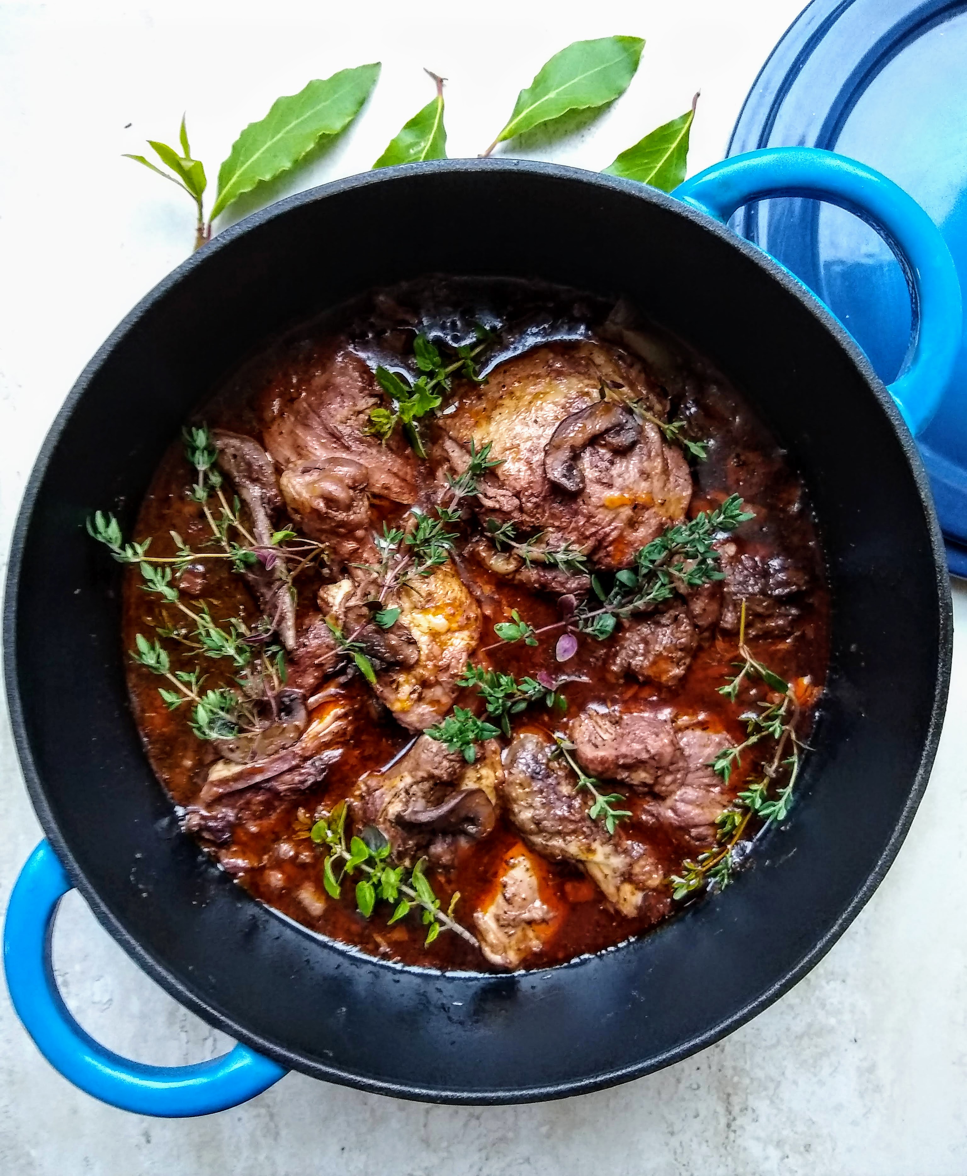 Date Night In Coq au Vin Zen of Slow Cooking BlogZen of Slow Cooking